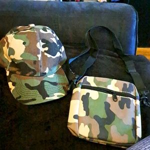 Women hat and Crossbody bag